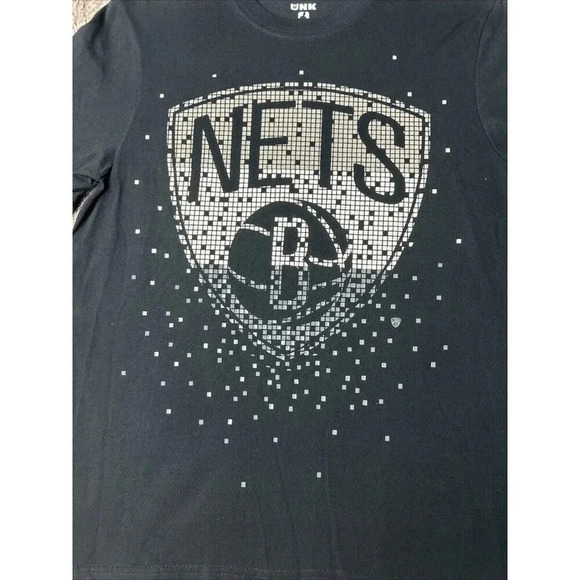 Brooklyn Nets Shirt Mens Size Small Black NBA Team Logo Sports T-Shirt New - Picture 3 of 15
